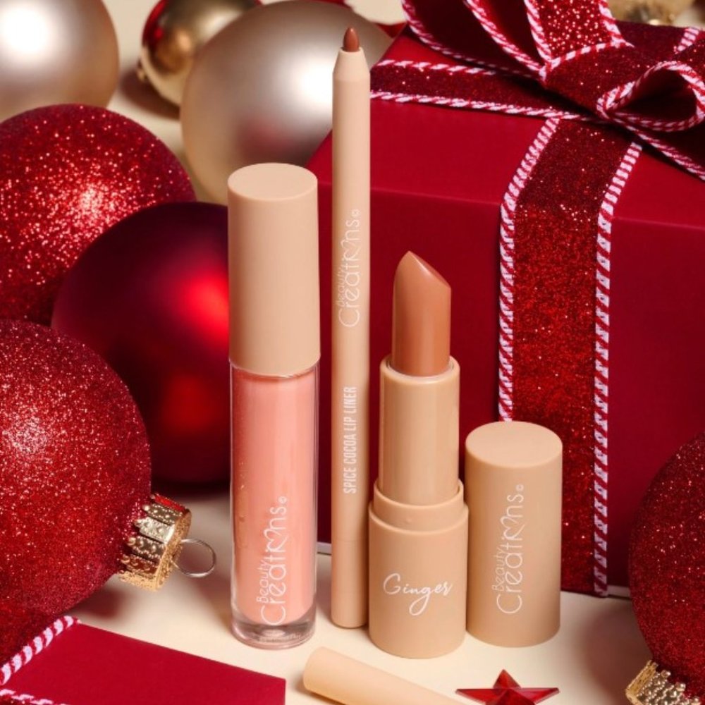 Beauty Creation :  WARM WISHES LIP TRIO, 6 PCS